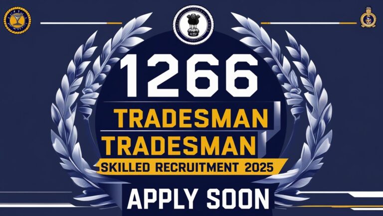 Indian Navy Tradesman Skilled