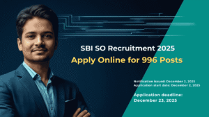 SBI SO Recruitment 2025