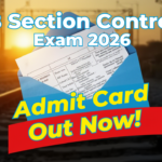 RRB Section Controller Exam 2026 Admit Card
