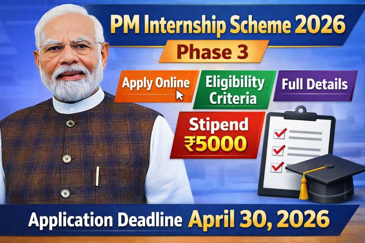 PM Internship Scheme 2026