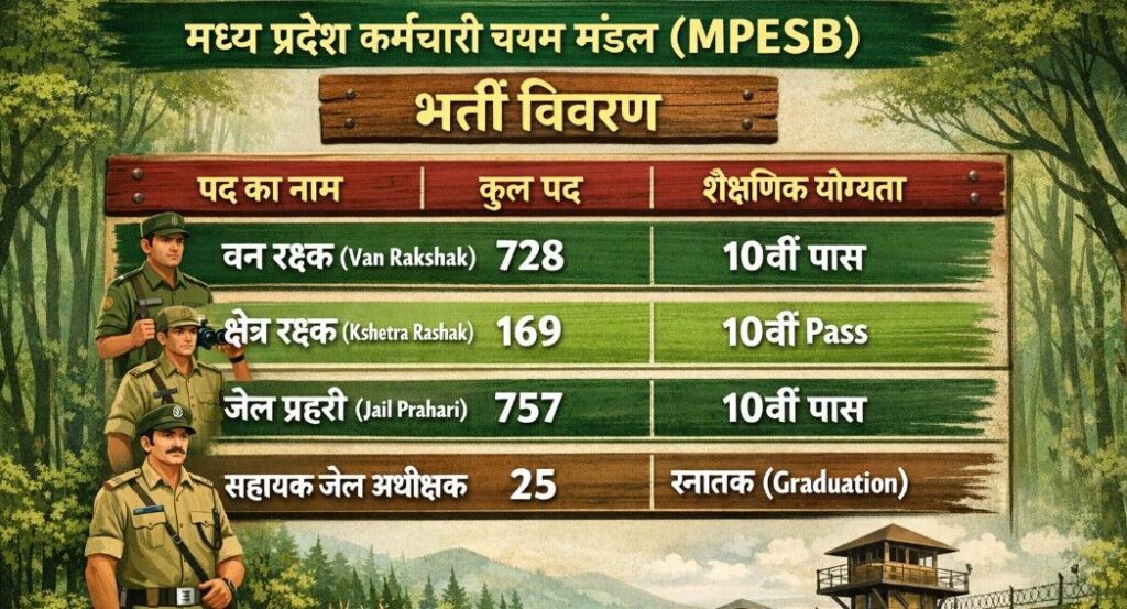 MPESB Recruitment 2026