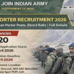 Leh Porter Recruitment 2026