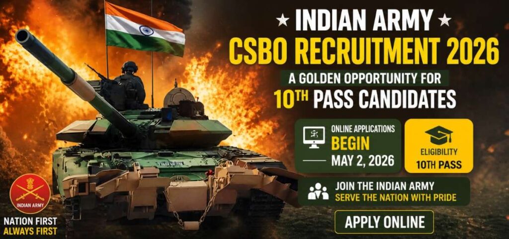 Indian Army CSBO