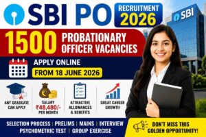 SBI PO Recruitment 2026